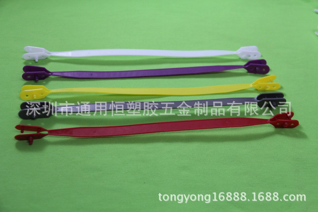 白色现货塑料叉耳胶袋提扣胶袋手挽塑胶拎手