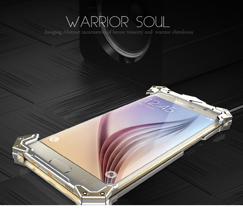 SIMON THOR Aviation Aluminum Alloy Shockproof Armor Metal Case Cover for Samsung Galaxy Note 5 N9200