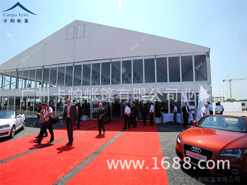 2020年实用的铝合金双层帐篷//质优价低速装户外休闲展览专用