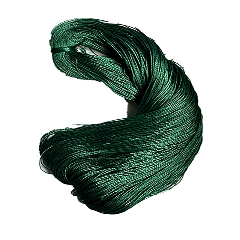 Нейлоновая веревка 2 мм, специальное предложение, темно-зеленый, полиэтилен, рыболовная сеть, теплица, в комплекте, упаковочная веревка