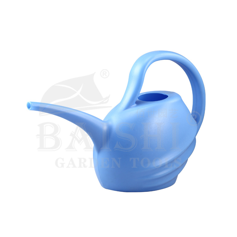 洒水壶复古老款水壶简约纯色塑料壶2L洒水壶