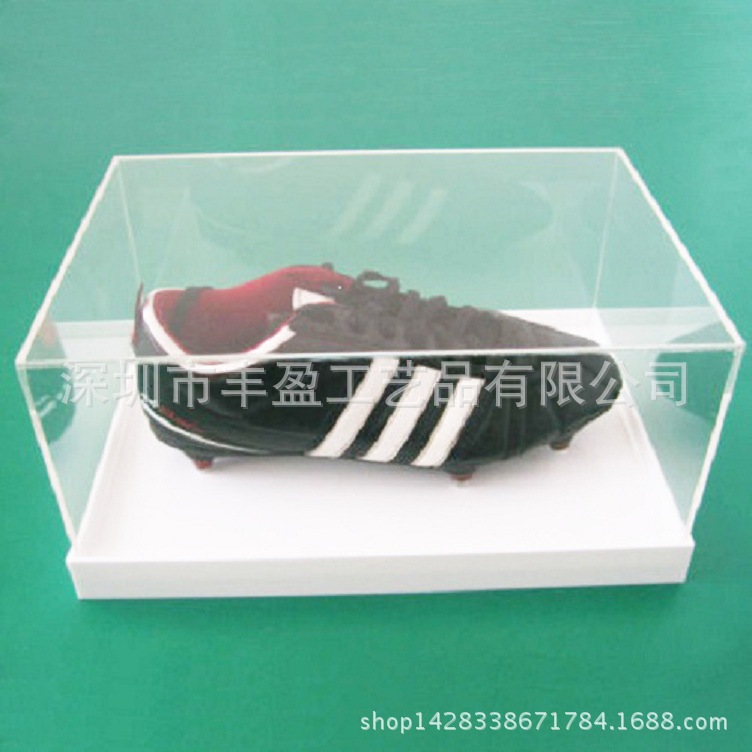 供应亚克力鞋子展示盒 透明有机玻璃防尘盒 男鞋女鞋鞋盒均可生产