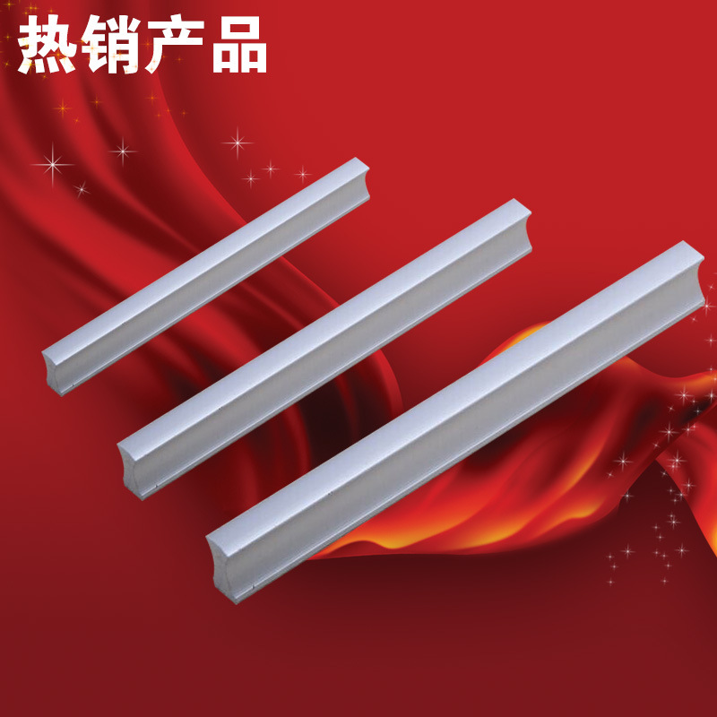 直條太空鋁拉手批發 衣櫃櫥櫃小把手  002B型號 抽屜拉手