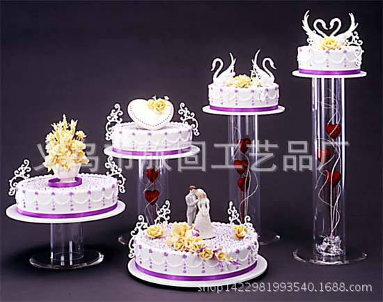 厂家定制亚克力蛋糕架多层婚庆婚礼架生日蛋糕架甜品台糕点心架