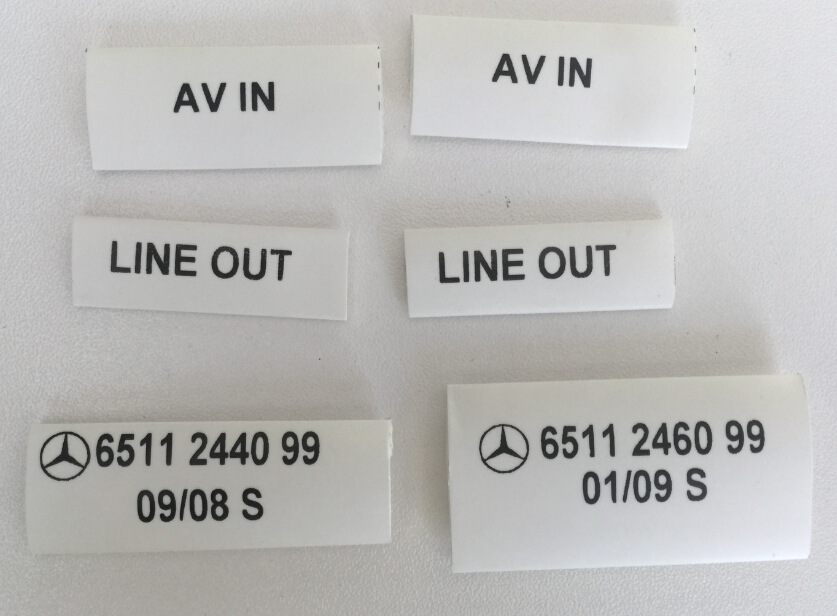 厂家专业定制各种号码管 热缩标识管 线号套管