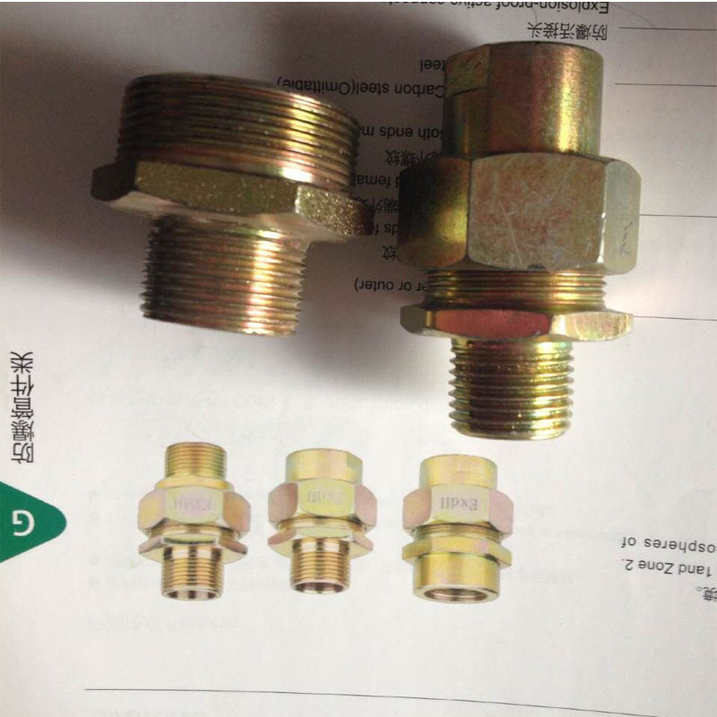 BHJ-G3/4"B防爆活接头 碳素钢防爆活接头 双外活接头
