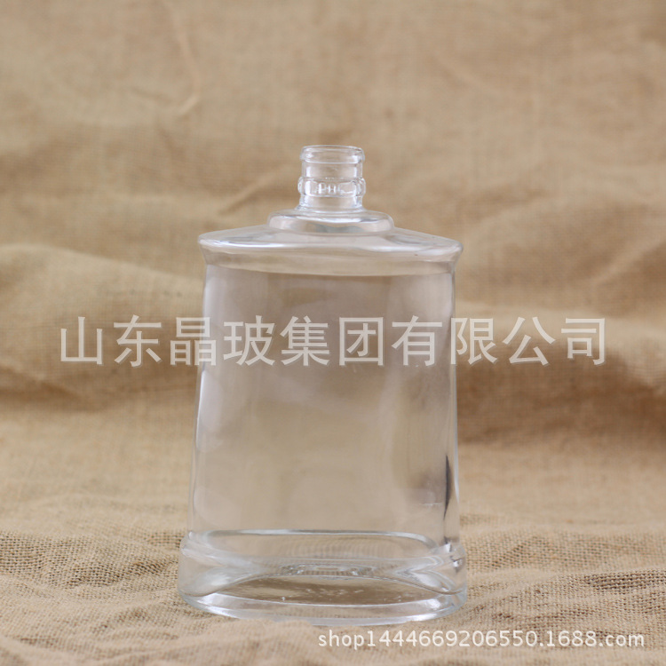 厂家批发玻璃白酒瓶 高档玻璃瓶500ml 保健酒 高白料 晶白料定制