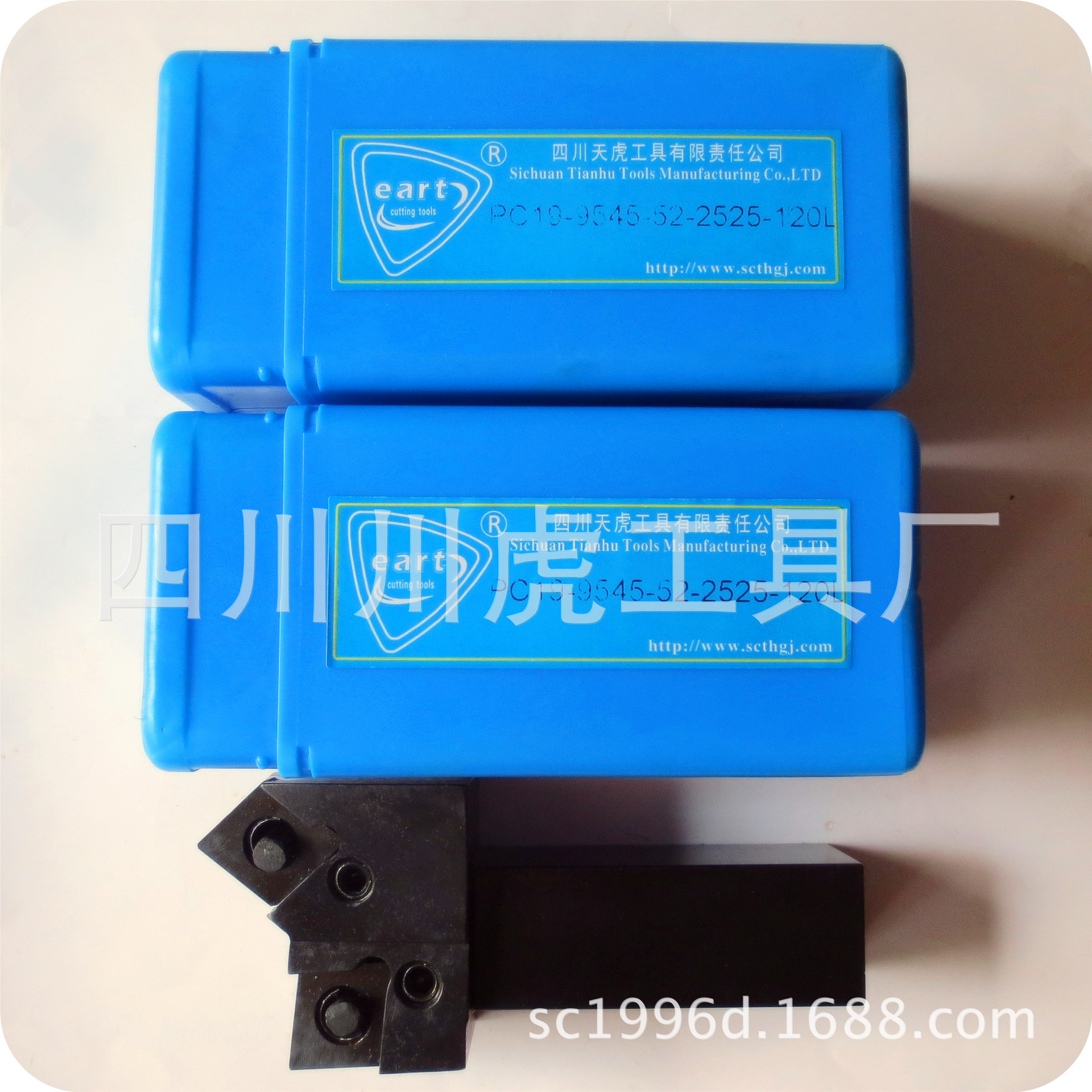 非标车刀/2个刀片车刀/双角度复合车刀：PC19-9545-52-2525-120L