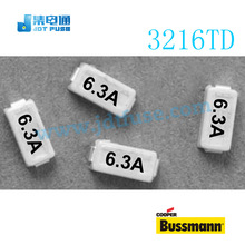 Bussmann1206贴片保险丝3216TD12-R大电流慢断12A/32V