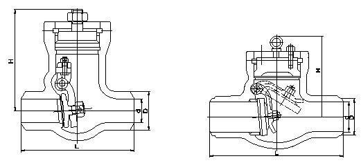 供应高温高压电站止回阀H64Y 高压焊接电站止回阀DN32 高温高压电站阀厂家*** 高温高压电站止回阀H64Y,高压焊接电站止回阀DN32,高温高压电站阀
