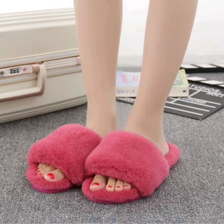 Оптовая Продажа с фабрики, цельные тапочки для кондиционирования воздуха в помещении, ленивые шерстяные тапочки, домашний пол, в японском стиле