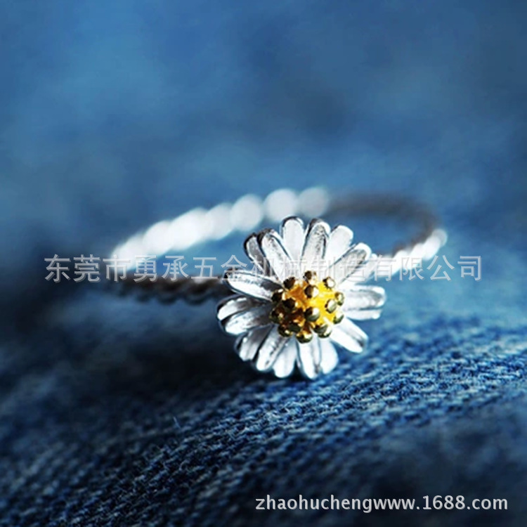 低价批发 锌合金饰品 清新戒指 小女生饰品 活口戒指