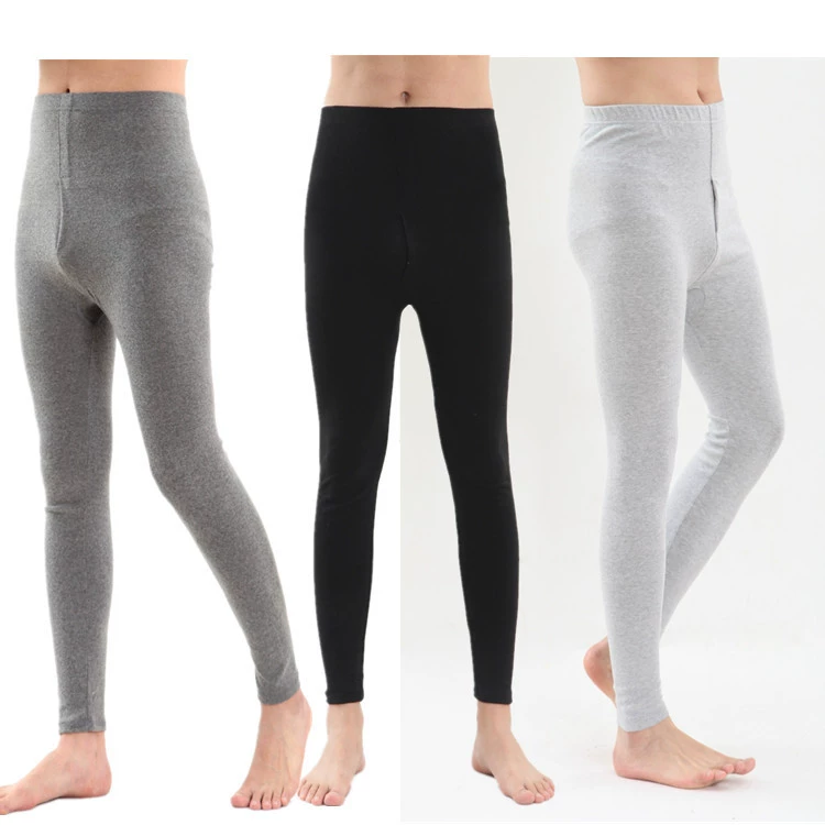 Мужские хлопковые лонгсливы, цельные хлопковые леггинсы больших размеров, теплые брюки, трусы, очень большое нижнее белье на Жировой Основе, очень большое