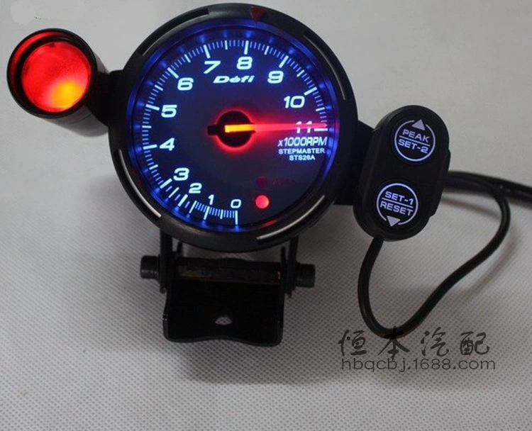 DEFI Instrument BF 80mm Blu -ray Speed Motors Modified Car Motor Instrument Instrument Super speed Light
