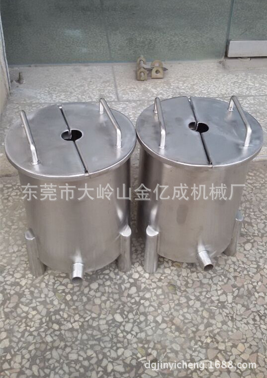 供应304不锈钢小桶 单层物料小桶 双层物料缸 储罐