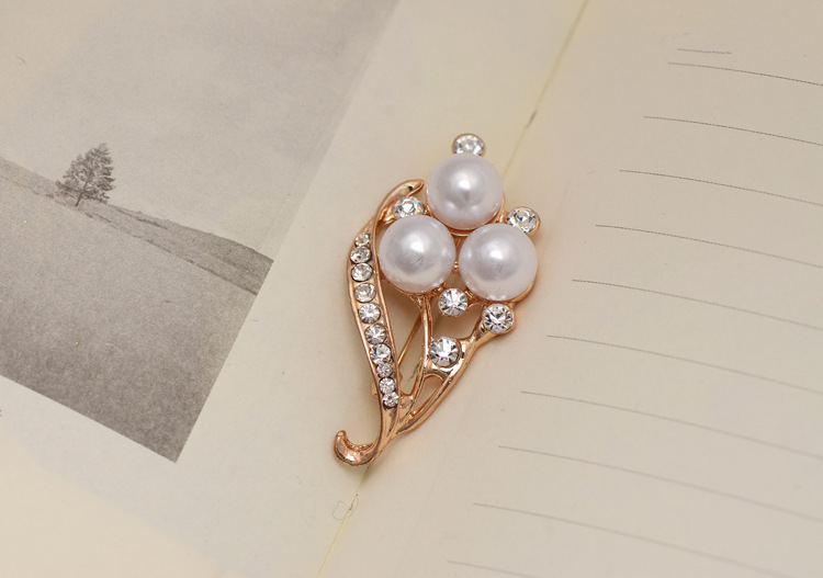 Broche femme en Zircon diamant - Ref 1176083 Image 7