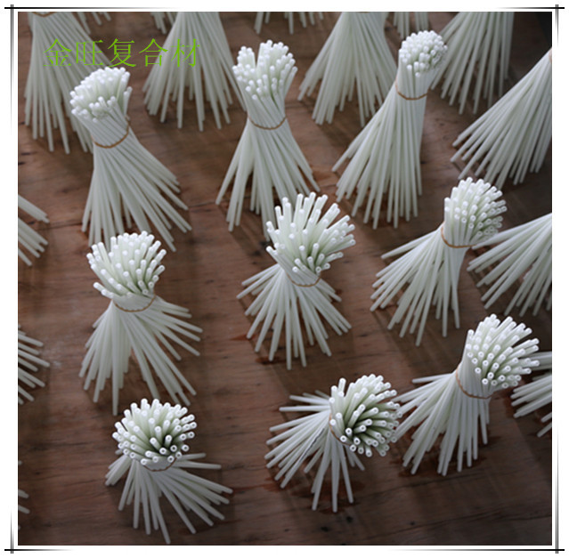 玻璃纤维棒  厂家生产6mm拉挤玻璃钢实心棒 高强度高韧性玻纤旗杆