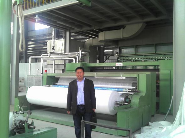 厂家直销 PP纺粘设备 1.6米 无纺布生产线