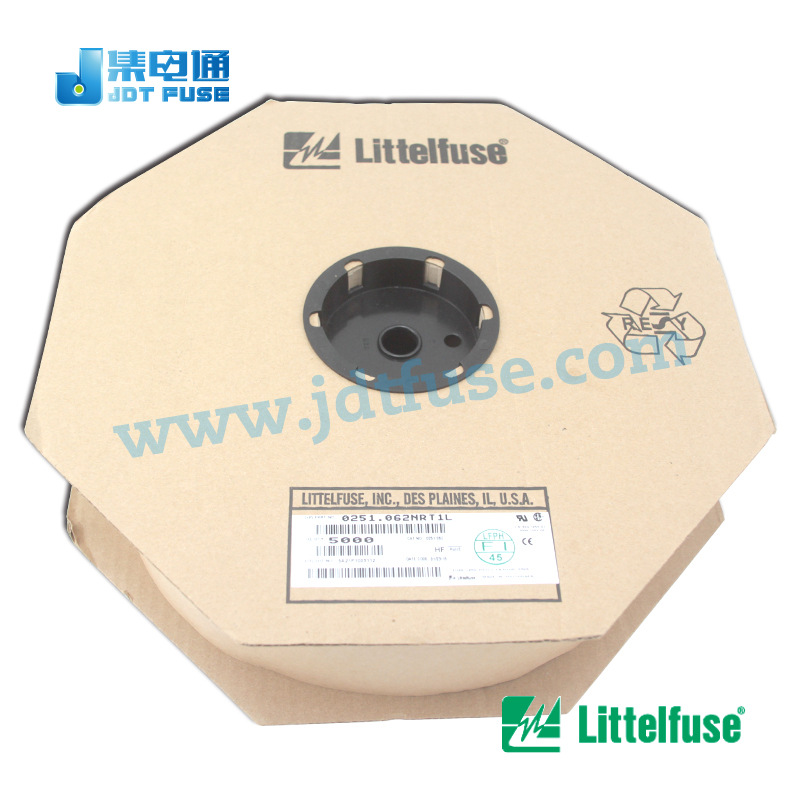 电阻式保险丝62Ma 0251.062MRT1力特Littelfuse 一级代理商热销