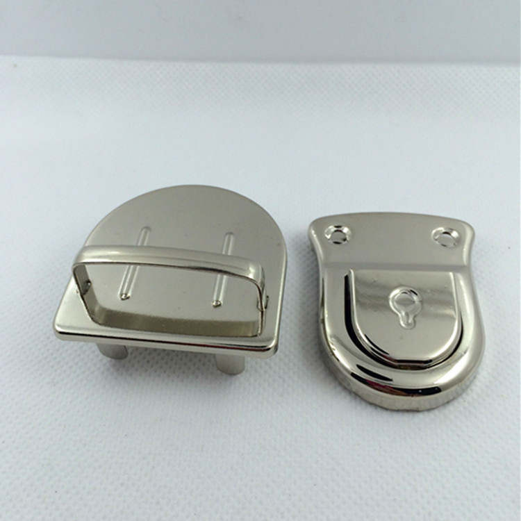 厂家直供鸭嘴锁 箱包锁 插锁 插扣 拧锁 箱包五金配件