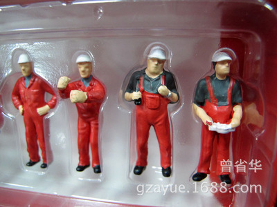 外贸1:50工程场景人偶 工程建筑沙盘材料 模型玩具人偶 工人模型|ms