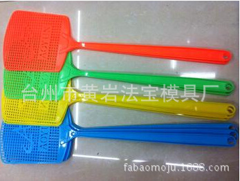 一次性苍蝇拍塑胶模具 一次性日用品模具专业定制开发注塑一条龙