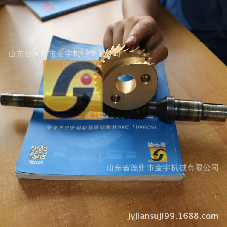 金宇生产双导程多种模数 蜗轮 蜗杆副