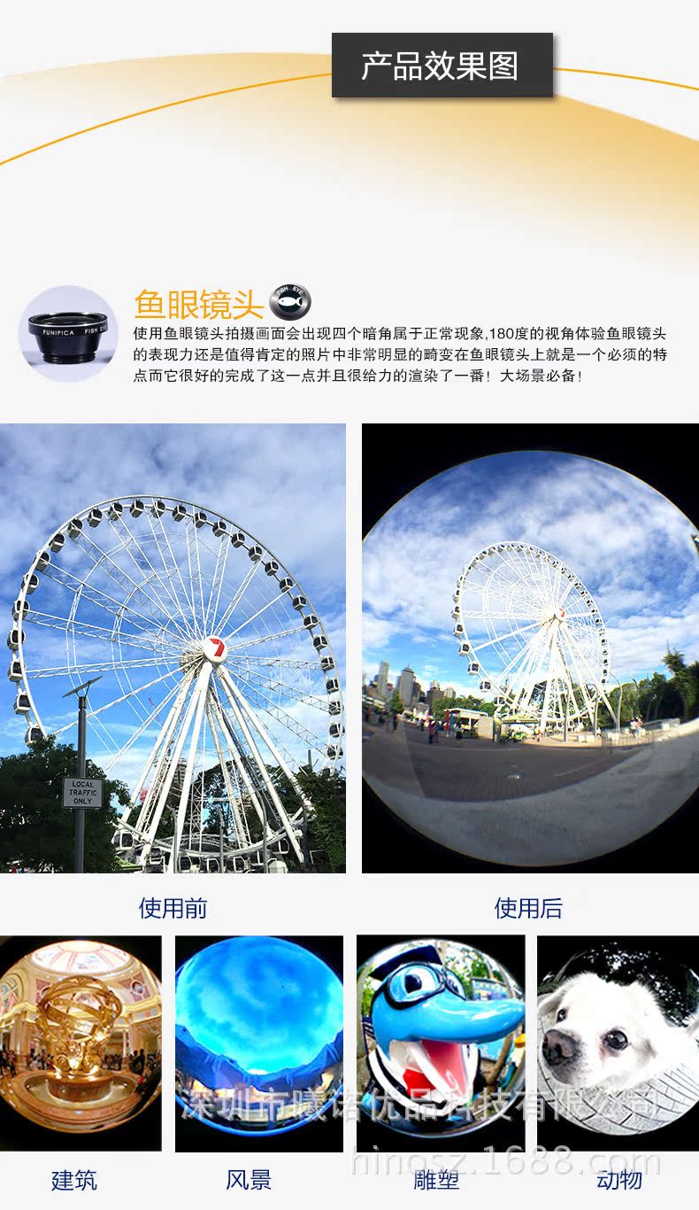 LQ-018新款三合一鏡頭