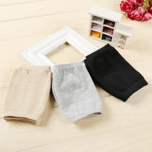 Spring and summer combed cotton air-conditioned room student knee pads leg pads outdoor sports cycling elderly old cold leg protective socks