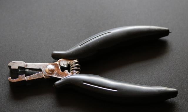 6mm D- Hair tongs Hair Pliers Wig pliers Nail hair forceps