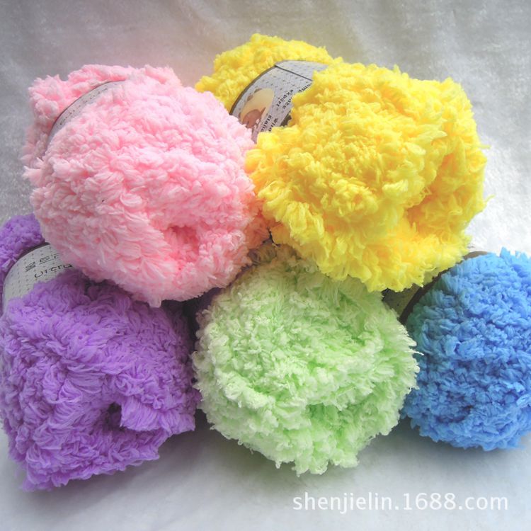 Exported to South Korea Plush yarn, plus...