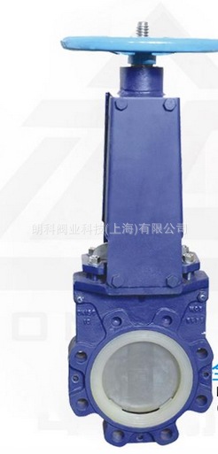 全衬聚氨酯刀闸阀生产厂家朗科阀业