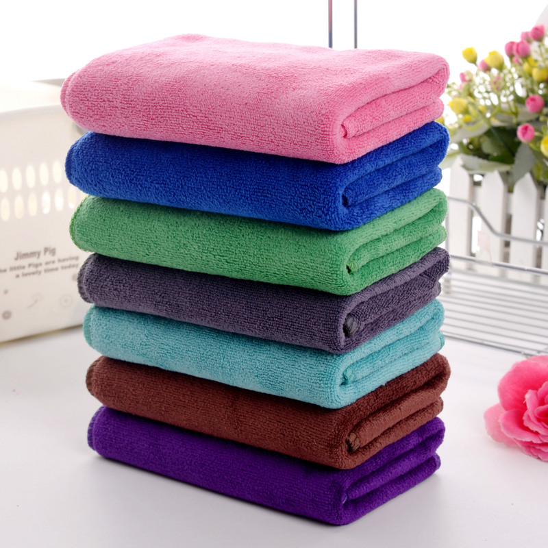 Factory Direct brushed thickened nano microfiber towel absorbent towel processing customized 3070 car wash towel Factory Direct brushed thickened nano microfiber towel absorbent towel processing customized 3070 car wash towel