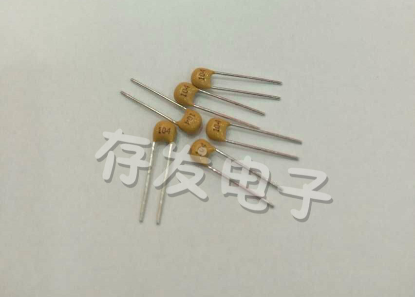 独石电容50V 103K 0.01UF 10NF  脚距2.54mm 10%误差