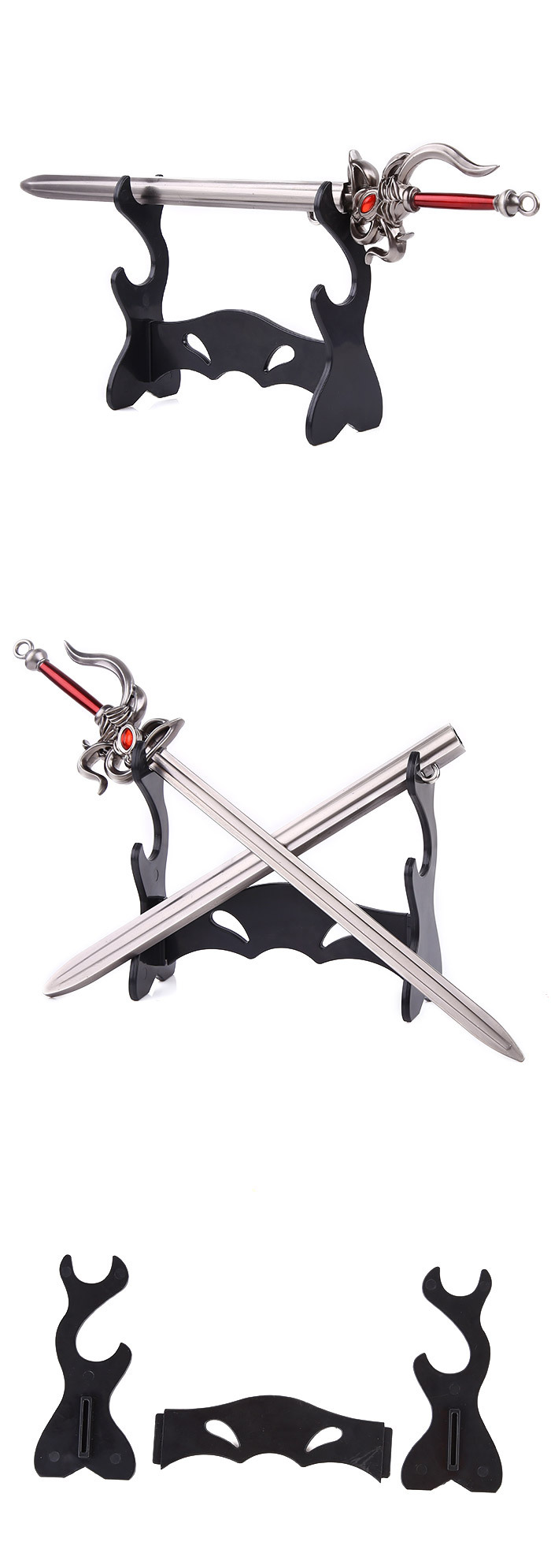 动漫周边武器大号刀扣展示刀架细节_02