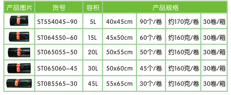 黑色平口八折垃圾袋網頁詳情-02