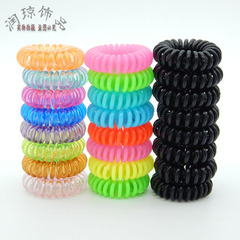 Post transparent Korean phone strings, candy-colored phone strings, wholesale black small number phone circle ropes