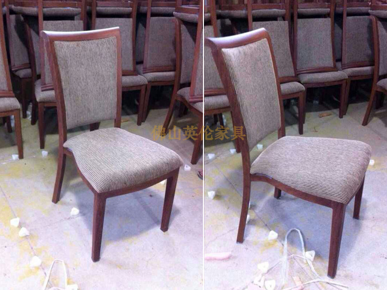 中式古典高檔酒店餐椅B