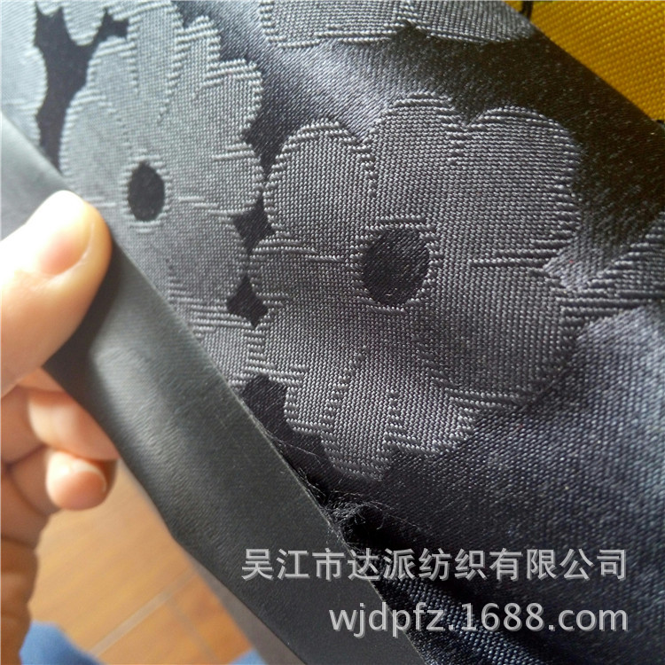 PVC提花发泡革箱包定牛津布鞋材布料PU涂层防水透气涂白斜纹出口