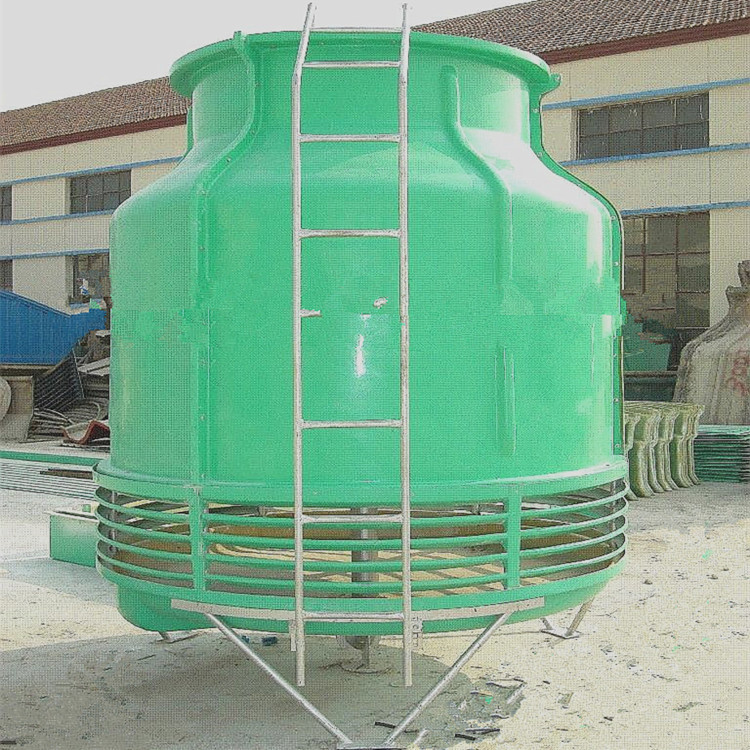 厂家直供70t(吨）圆形逆流低噪音普通民用型玻璃钢冷却塔凉水塔