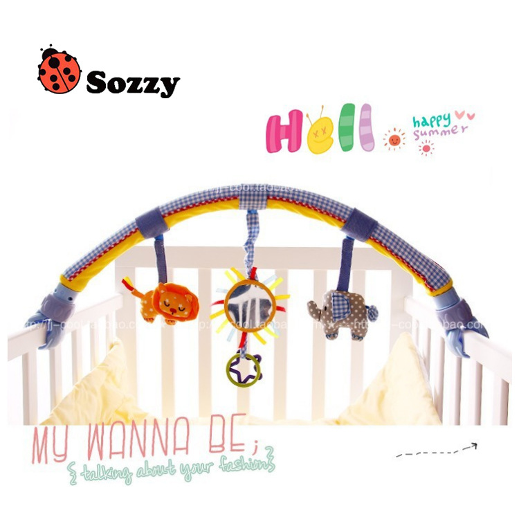 SOZZY Newborn gift baby Appease 0-3 baby doll Bed Hanging baby Toys wholesale