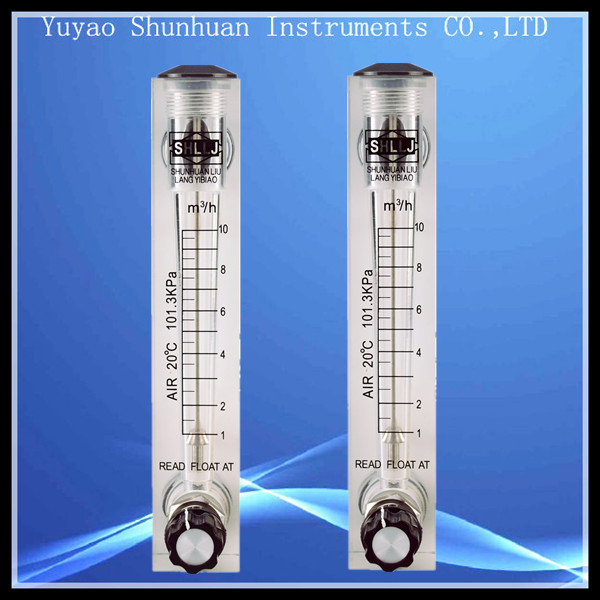 有机玻璃面板式流量计 气体转子流量计
