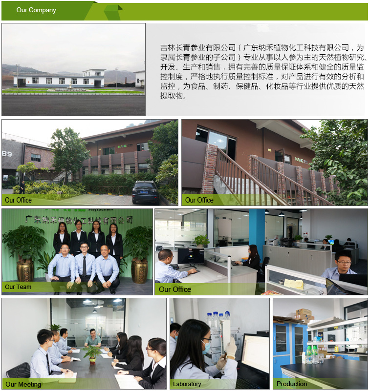 hplc人参茎叶提取物_厂家 人参80% 45% 人参茎叶提取物 ...