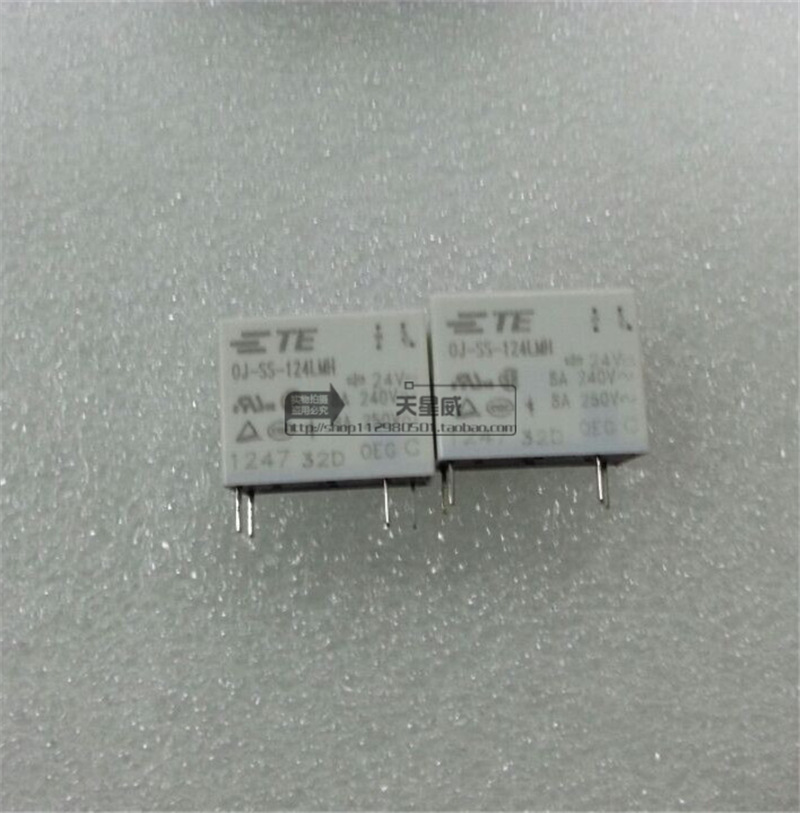 特价全新原装泰科OEG功率继电器OJ-SS-124LMH一常开 8A 4脚