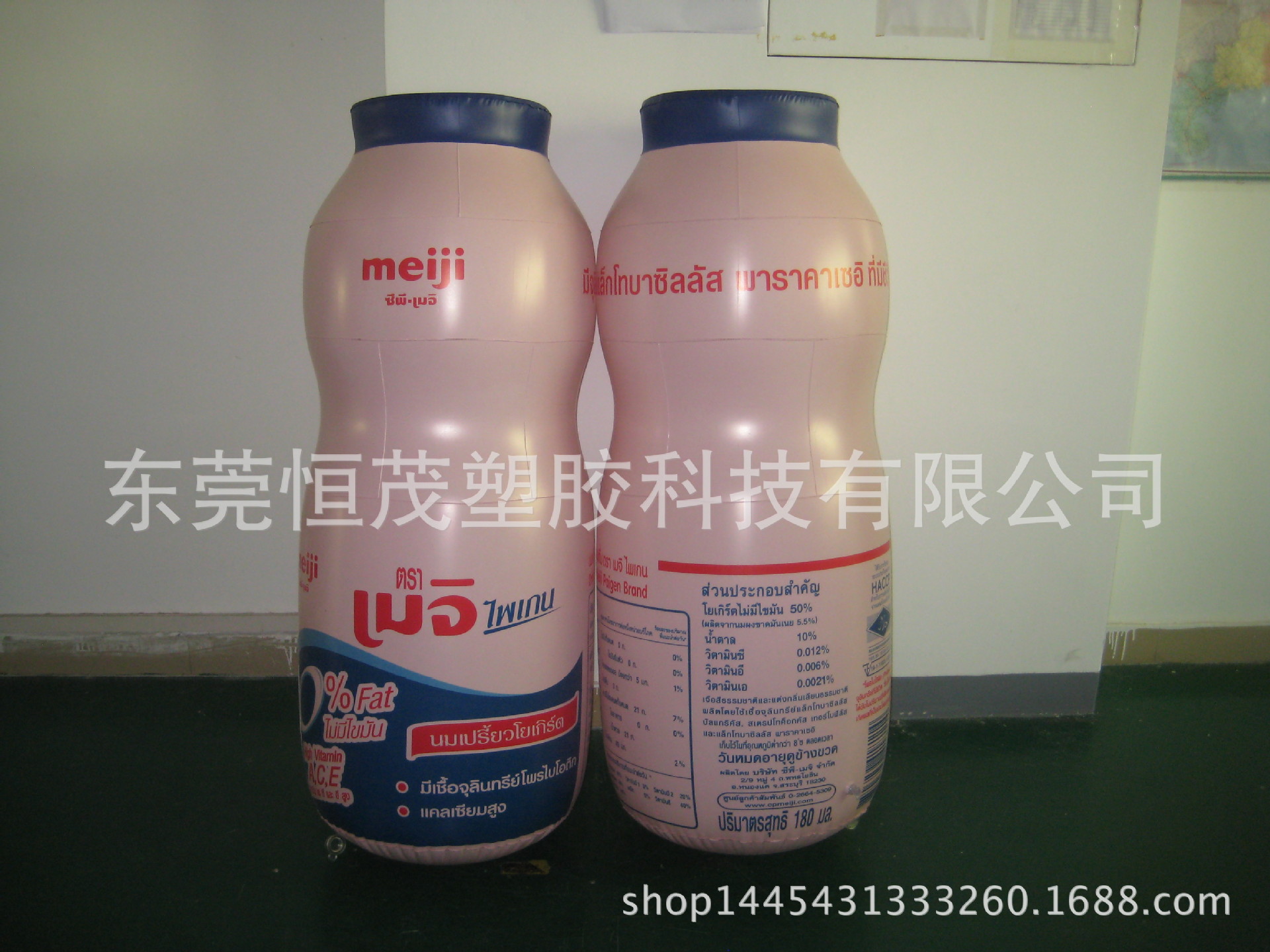 订做环保PVC充气广告牌子 充气啤酒易拉罐子 可来图来样订做