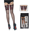 Beileisi widen 15cm lace lace after vertical line high socks 2130 silicone non -slip long stockings