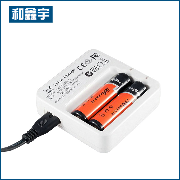 专业供应充电器 智能双槽18650充电器 品质保障