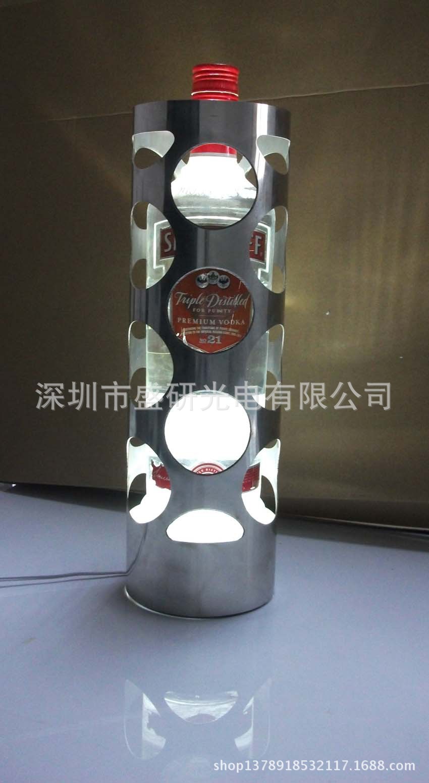 LED 发光酒座  KTV促销酒座