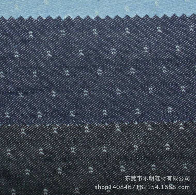 MB5008现货供应烂花洗水牛仔布料 鞋服手袋布料