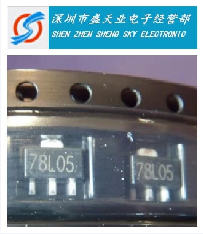 供应贴片三端稳压管 CJ78L05 78L05 SOT-89 全新国产三极管
